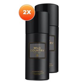 Avon Wild Country 2x150 ml Sprey Deodorant