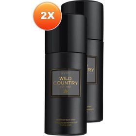 Avon Wild Country 2x150 ml Sprey Deodorant