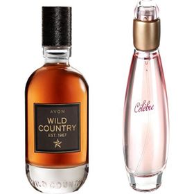 Avon Wild Country EDT 75 ml Erkek Parfüm + Celebre EDT 50 ml Kadın Parfüm