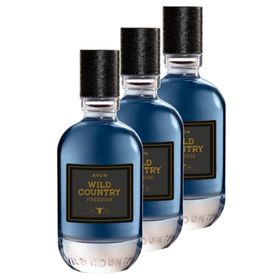 Avon Wild Country Freedom EDT 3x75 ml Erkek Parfüm