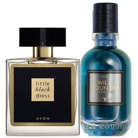 Avon Wild Country Freedom EDT 75 ml Erkek Parfüm+Little Black Dress 50 ml Kadın Parfüm Paketi