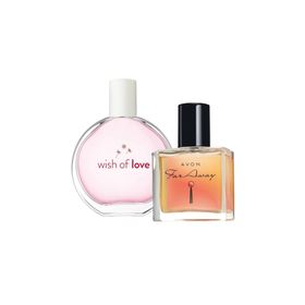 Avon Wish Of Love EDT 50 ml Kadın Parfüm + Far Away EDP 30 ml Kadın Parfüm
