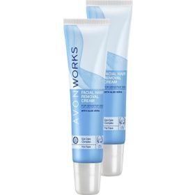 Avon Works Yüz İçin 2x15 ml Tüy Dökücü Krem