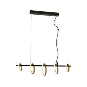 Avonni 1873 Ailesi Sarı/Siyah Boyalı Modern Avize