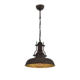 Avonni 4106 Siyah Boyalı Daire Avize
