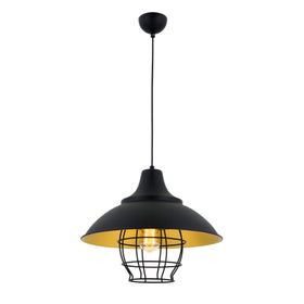 Avonni 4106 Siyah Boyalı Daire Avize
