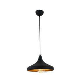 Avonni 4106 Siyah Boyalı Daire Avize