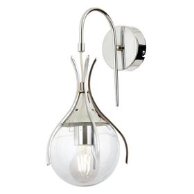 Avonni AP-60161-1K Krom Kaplama E27 Metal Cam 13x18 cm Aplik
