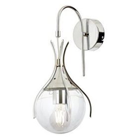 Avonni AP-60161-1K Krom Kaplama E27 Metal Cam 13x18 cm Aplik