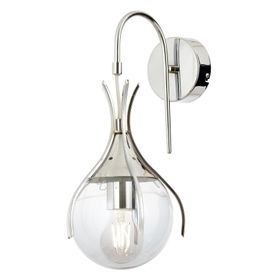 Avonni AP-60161-1K Krom Kaplama E27 Metal Cam 13x18 cm Aplik