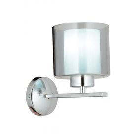 Avonni AP-65245-1K Krom Kaplama E27 Metal Cam 20x27 cm Aplik