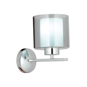 Avonni AP-65245-1K Krom Kaplama E27 Metal Cam 20x27 cm Aplik