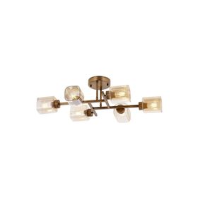 Avonni AR 60271 6E Eskitme Kaplama Modern E27 80x40 cm Metal Cam Avize