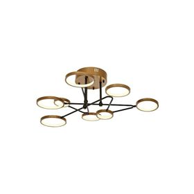 Avonni AR-60359-5BSY Siyah Modern Avize