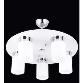 Avonni AR-65007-5D-BBY Beyaz Boyalı Modern Avize