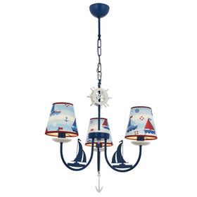 Avonni AV-1416-BOAT Mavi Modern Avize