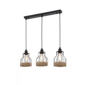 Avonni AV-1584-3Y-BSY Siyah Modern Avize