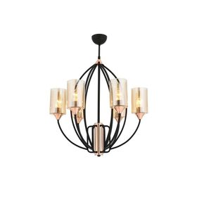 Avonni AV-1660-6BSY Siyah Avize