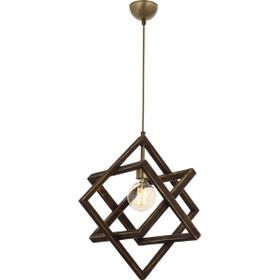 Avonni AV-1765-1E Eskitme Kaplama Modern Metal Ahşap Avize