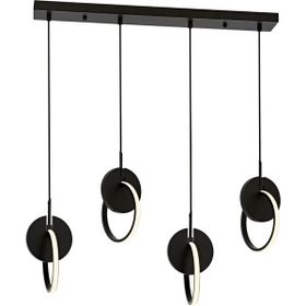 Avonni AV-1874-4Y-BSY HT808 Siyah Boyalı Modern Avize