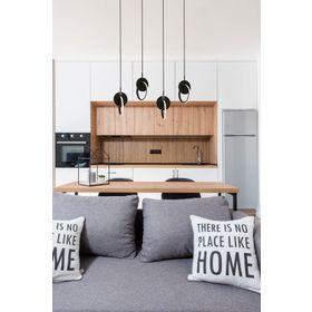 Avonni AV-1874-4Y-BSY HT808 Siyah Boyalı Modern Avize
