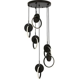 Avonni AV-1874-6T-BSY HT807 Siyah Boyalı Modern Avize