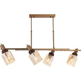 Avonni AV-1920-4Y-EX Eskitme Boya Modern Metal Ahşap Avize