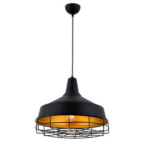 Avonni AV-4106-M2-BSY E27 12W 40 cm Siyah Avize