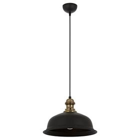 Avonni AV-4106-M27-BSY Siyah Boyalı E27 Metal 33 cm Modern Avize