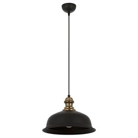 Avonni AV-4106-M27-BSY Siyah Boyalı E27 Metal 33 cm Modern Avize