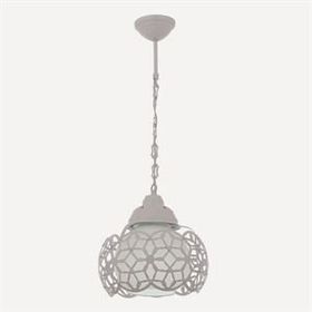 Avonni AV-4142-1K-BBY Beyaz Modern Avize