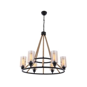 Avonni AV-4145-6BSY Siyah Avize