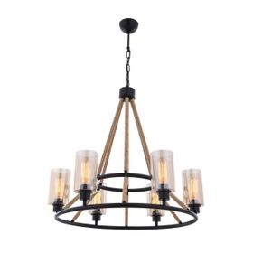 Avonni AV-4145-6BSY Siyah Avize