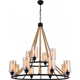 Avonni AV-4145-6BSY Siyah Avize