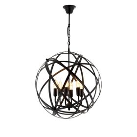 Avonni AV-4183-6BSY Siyah Avize