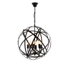 Avonni AV-4183-6BSY Siyah Avize