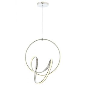 Avonni AV-5260-KB Led Metal 45 cm Krom Kaplama Modern Avize