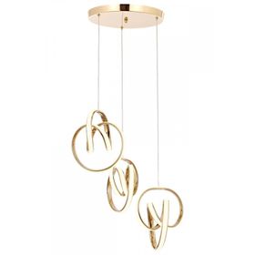 Avonni AV-5269-3ST Sarı Kaplama Modern Avize