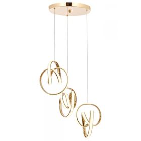 Avonni AV-5269-3ST Sarı Kaplama Modern Avize