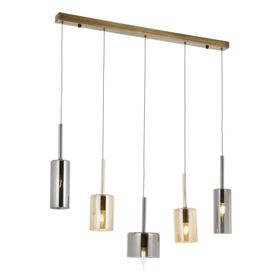 Avonni AV-60043-5EY-BF Eskitme E14 70x15 cm Kaplama Modern Avize