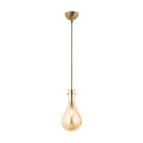 Avonni AV-60092-1E Eskitme Kaplama Modern E14 Metal Cam 15cm Avize