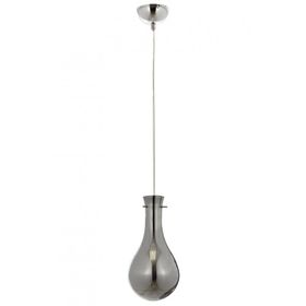 Avonni AV-60092-1K Krom Kaplama Modern Avize, E14, Metal, Cam, 15cm