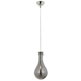 Avonni AV-60092-1K Krom Kaplama Modern Avize, E14, Metal, Cam, 15cm