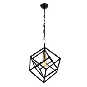 Avonni AV-60117-1BSY Eskitme/Siyah Boyalı Modern E27 Metal 42cm Avize