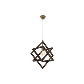 Avonni AV-60160-1E Eskitme Kaplama Modern E27 Ahşap Metal 30cm Avize