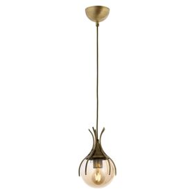Avonni AV-60161-1E Eskitme Kaplama E27 Metal Cam 13cm Avize