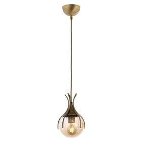 Avonni AV-60161-1E Eskitme Kaplama E27 Metal Cam 13cm Avize