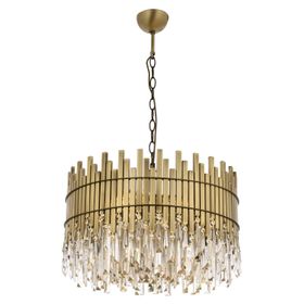 Avonni AV-60162-E60 Eskitme Kaplama Modern E27 Metal Kristal 60x60cm Avize