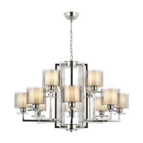 Avonni AV-60190-12K Krom Kaplama 105 cm Modern Avize
