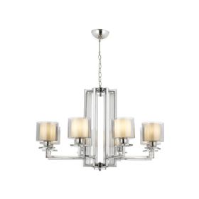 Avonni AV-60190-8K Krom Kaplama 80 cm Modern Avize